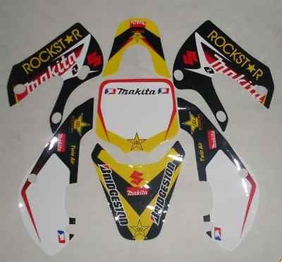 NEW DIRT PIT BIKES KAWASAKI KLX110 3M MONSTER GRAPHICS DECAL STICKERS 