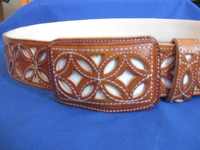   CHARRO SADDLE BELT WESTERN HORSE CINTO charro con diseños