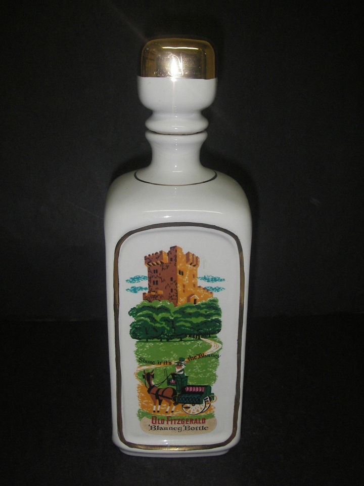 Stitzel Weller Distillery 1970 Old Fitzgerald Blarney BOTTLE Decanter 