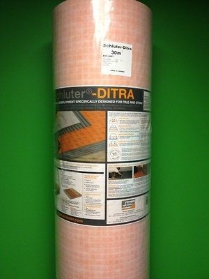 Ditra Schluter   1/8 Tile underlayment 323 sq.ft. **FULL ROLL**