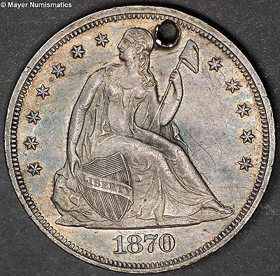 1870 silver dollar in Half Dollars