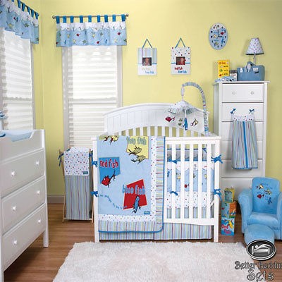 dr seuss crib bedding in Bedding Sets