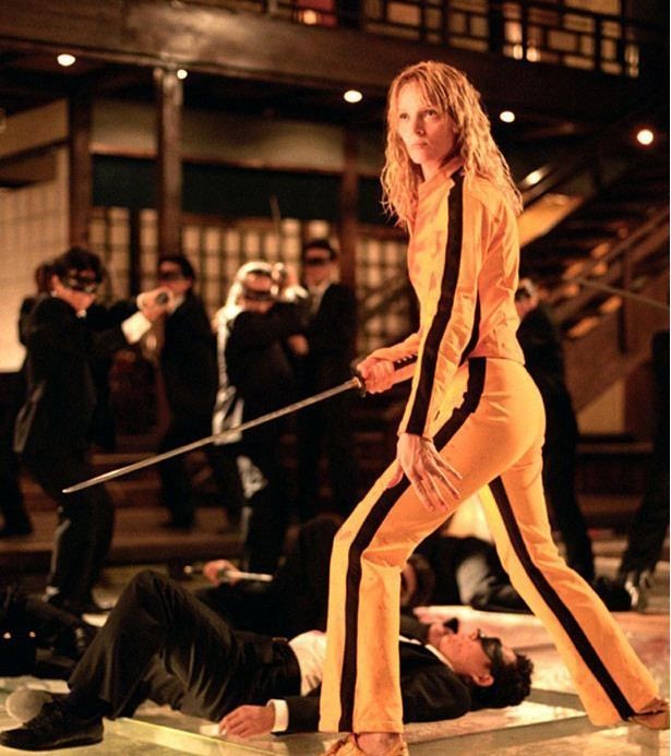 Mens Womens KILL BILL Ninja HALLOWEEN Costume Outfit Suits