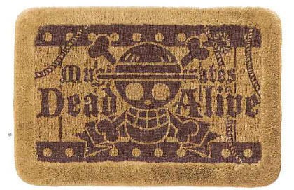 One Piece Mugiwara Pirates Japan Anime Bath Rug Camel in USA