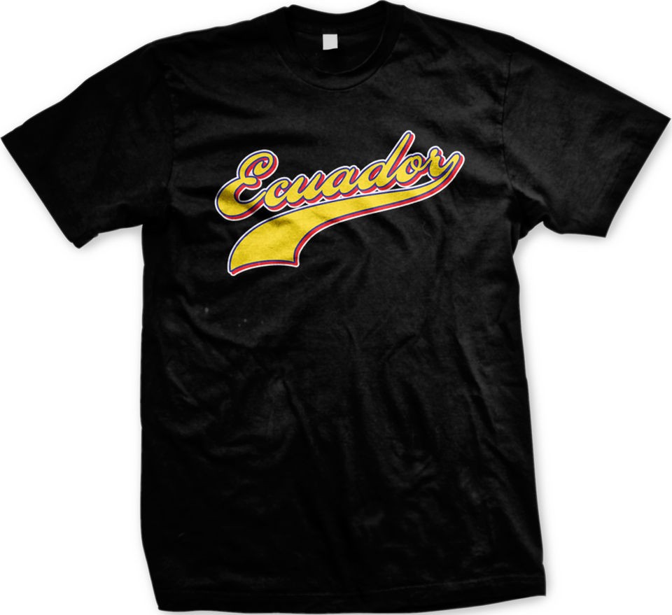 Ecuador Ecuadorian Sporty Olympics Beisbol South America New Mens T 