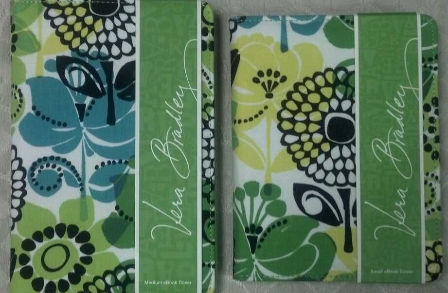 VERA BRADLEY ~TABLET/eBOOK COVERS (SM & MED.)~REG. $39  