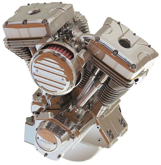 Ultima® Natural 127 c.i. El Bruto® Motor for 1984 99 Harleys