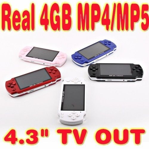 4GB HD  Mp4 MP5 PMP Player Game Video Camera