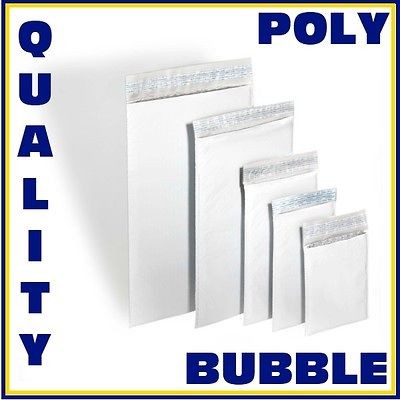 100 #0   6x10 POLY BUBBLE MAILERS ENVELOPES AJ USA