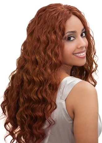 BOBBI BOSS 18 INDI REMI HUMAN HAIR EXTENSIONS WEAVING #4/27 OCEANWAVE 