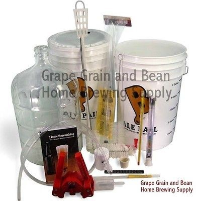 Deluxe Brewers Best Home Brewing Equipment Kit, Beer Making Kit 