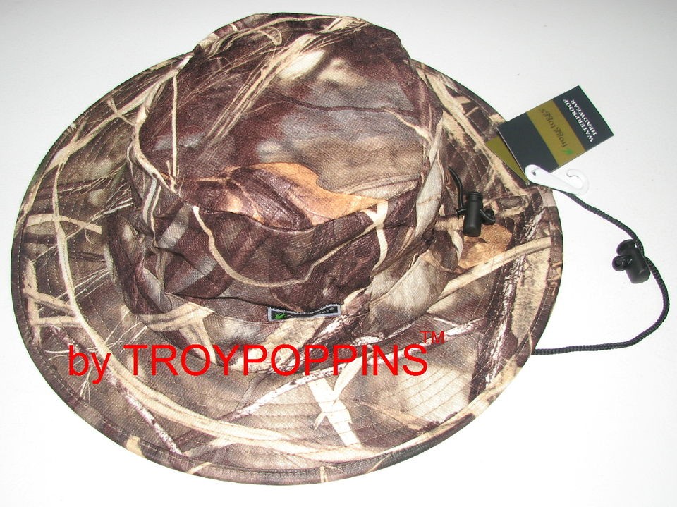   TOGGS BUCKET HAT WATERPROOF CAMO RAIN GEAR HEADWEAR FISHING HUNTING