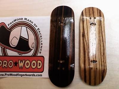 Prowood 29mm exotic Zebra wood fingerboard,be​rlinwood,