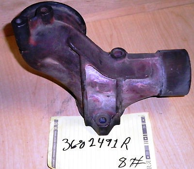 Cummins Exhaust Manifold end section for ISX motor part num. 3682491R