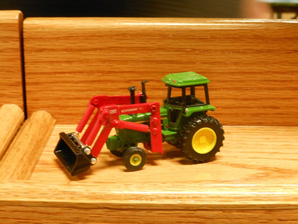 64 CUSTOM JOHN DEERE 4430 WITH RED WESTENDORF LOADER ERTL