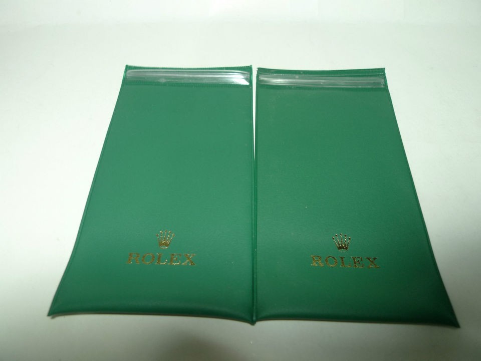 PIECES NEW ROLEX GREEN SERVICE POUCH FOR REPAIR PARTS GENUINE