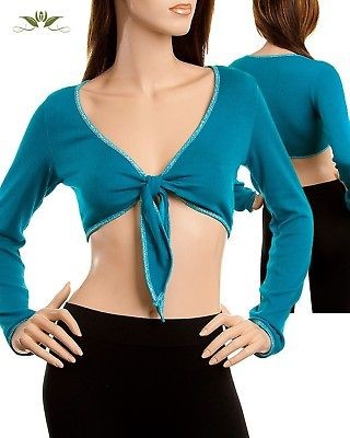   GYPSY Gothic Boho Tribal BOLERO Shrug Belly Dance Dancing FLAMENCO Top