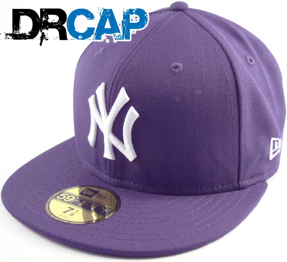 NEW ERA 59FIFTY FITTED CAP NEW YORK YANKEES NY MLB BASIC 5950 HAT (ALL 