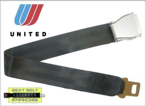 United Airlines Seat Belt Extender   FAA Approved