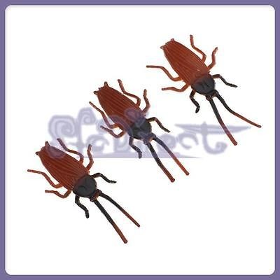 Kids Education Brown Plastic Fake Roach Cockroach Party Joke Magic 