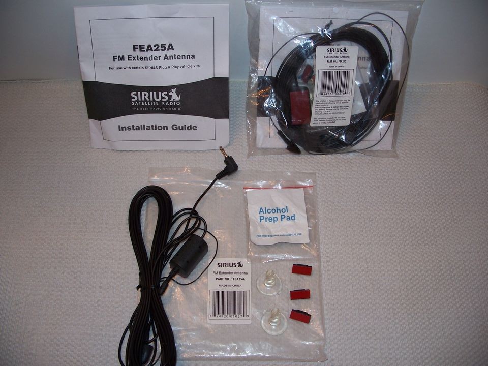 SIRIUS FEA25C FM ANTENNA EXTENDER NEW AND FRESH STOCK FREE 