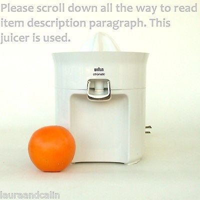 Braun Citromatic Juicer MPZ22 electric citrus orange lemon small 