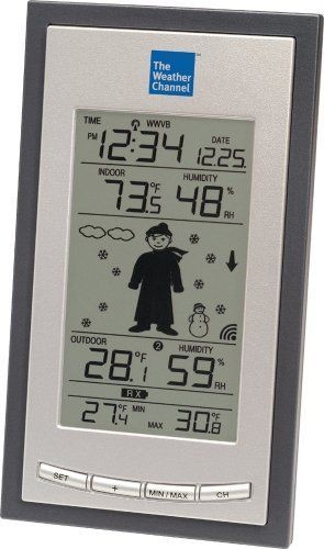   Crosse Tech Weather Channel Wireless Forecast Station w/ Oscar Outlook