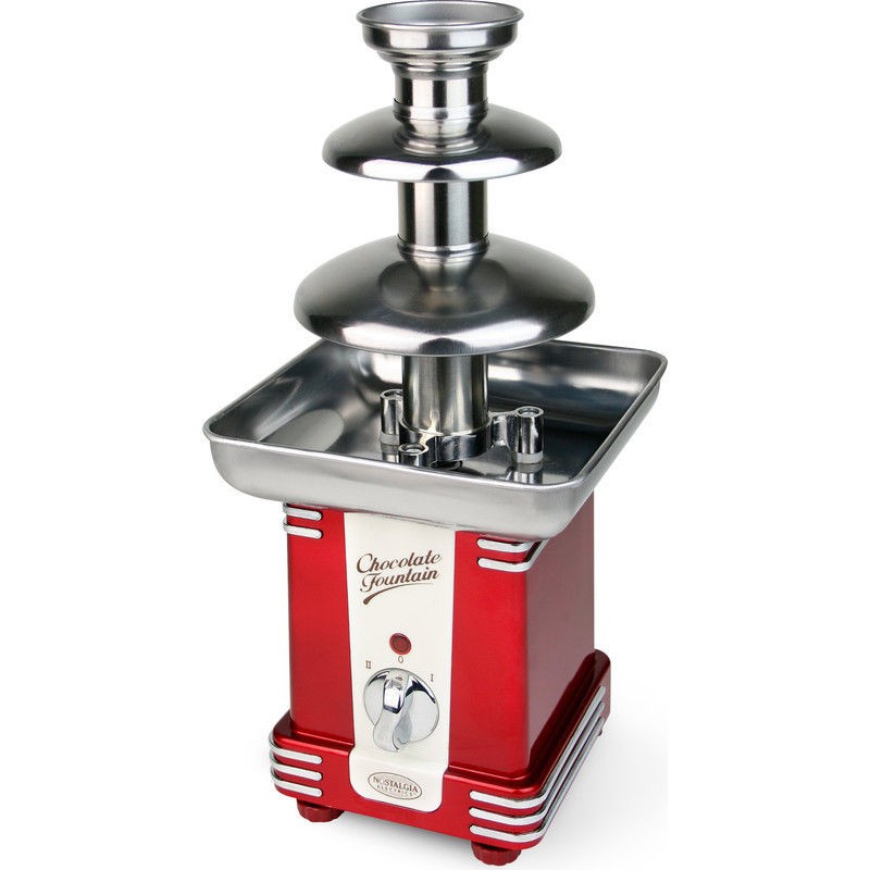 Fondue Maker Chocolate Fountain Set ~ 3 Tier Machine ~ Nostalgia 