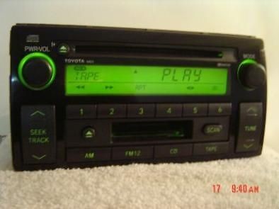 2003 camry toyota cd player