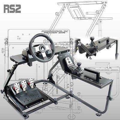 Steering Wheel Stand IONRAX RS2 G25 G27   Foldable Game Simulator for 