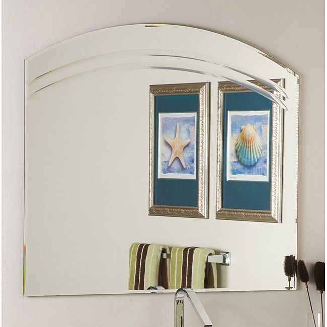 large frameless mirrors