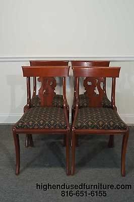 WILLETT Solid Wildwood Cherry Splat Back Side Chairs