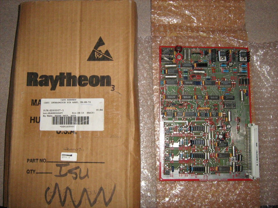 Raytheon Marine Co. m34/arpa radar computer an display parts