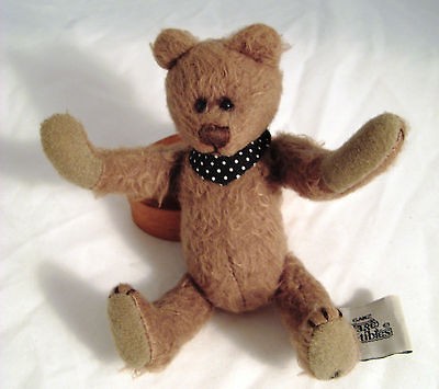 Ganz Cottage Collectibles Old Fashioned 6 Inch Jointed Teddy Bear