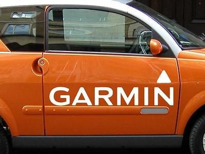 24 W GARMIN decal sticker NEW bike RC any GPS aviation cesna 