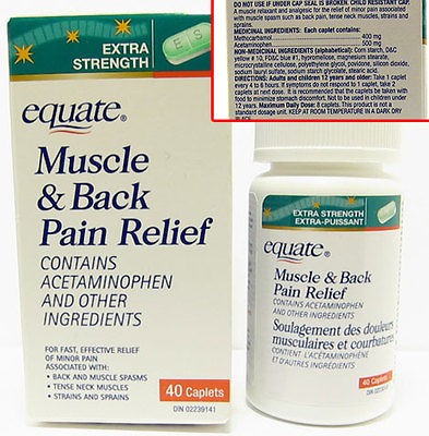 GENERIC ROBAXACET, BACK PAIN, PAIN RELIEF, METHOCARBAMOL, MUSCLE 