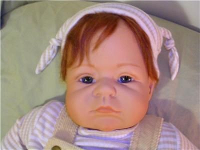 Sigikid fine German doll NIB with COA William Carter