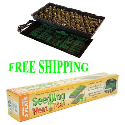 NEW HYDROFARM MT10008 20x20 45W Seedling Heat Mat 