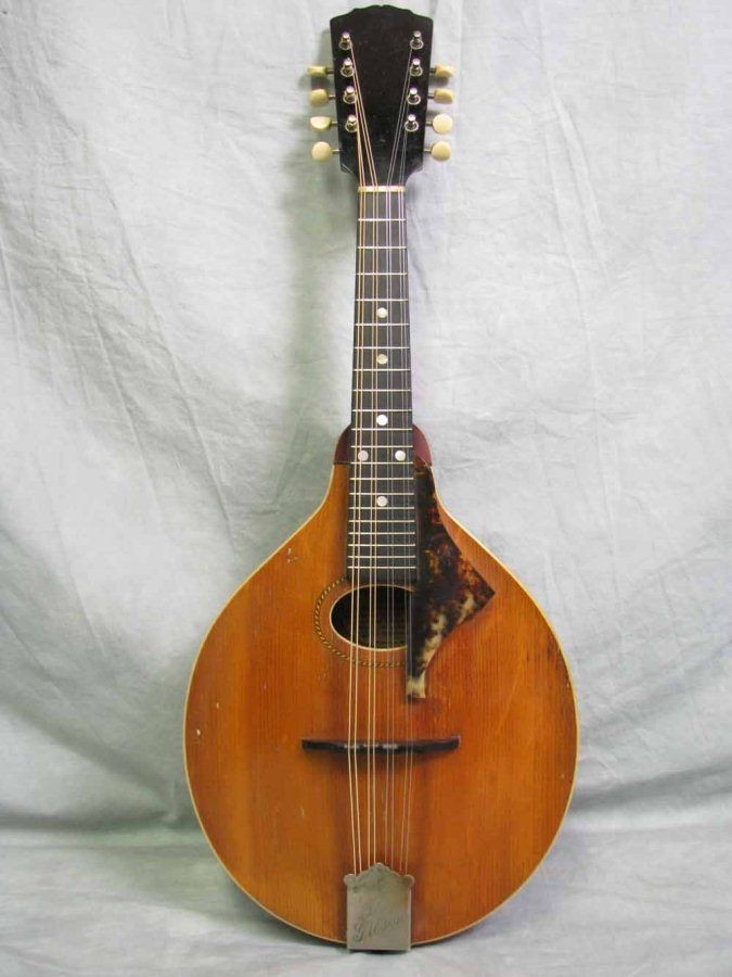 1918 GIBSON STYLE A MANDOLIN VINTAGE FOLK INSTRUMENT