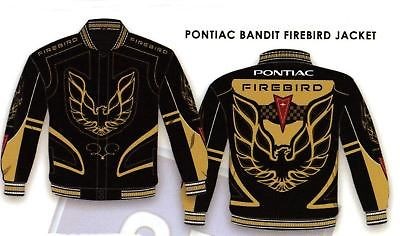 FIREBIRD GM Pontiac BANDIT Car Racing ADULT JACKET New