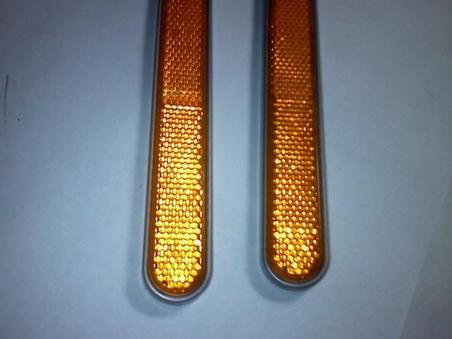 Harley Davidson OEM Fork Leg Reflectors w/ tape,NR