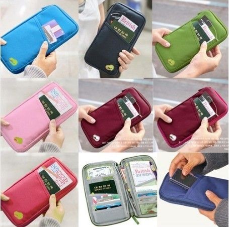   CREDIT CARD ID CARD CASH HOLDER ORGANIZER POUCH BAG WALLET GOOD TRIP