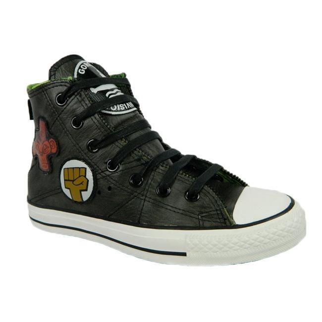 Converse 132195 X Gorillaz Motorcycle Jacket Hi Top Unisex Trainers 