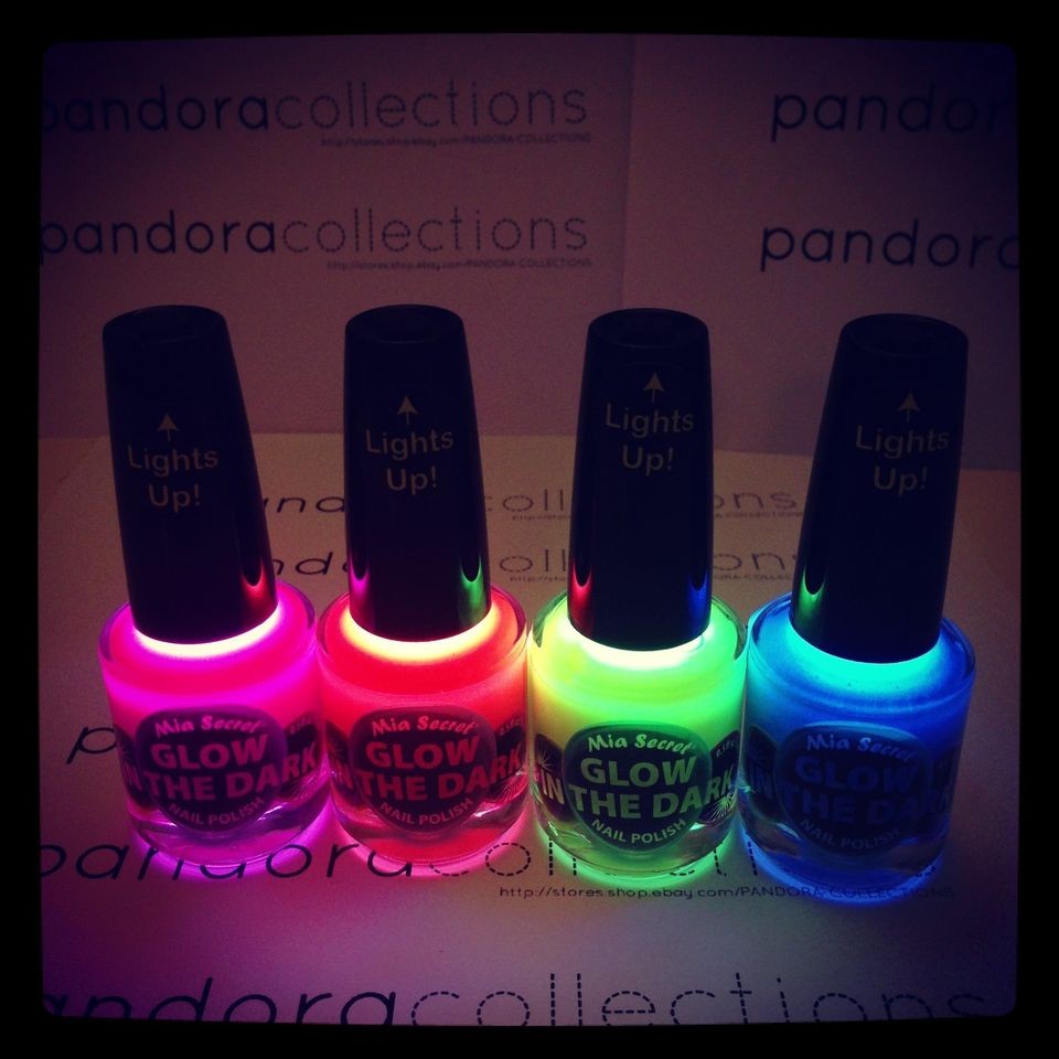 Mia Secret Glow In The Dark Nail Polish *Pick 1 Color*