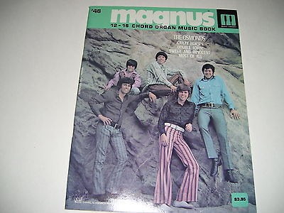 46 Magnus 12 16 chord organ music book The Osmonds