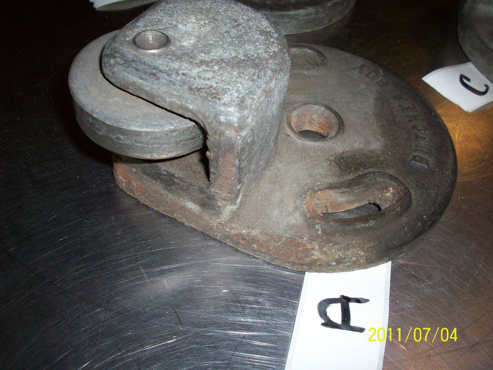 Butcher Boy Meat Grinder / Butcher Parts m1562 fire door roller?