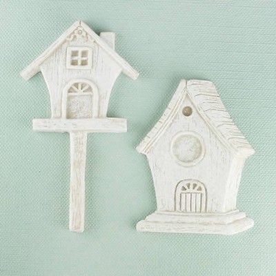   Marketing~SHABBY CHIC RESIN LG Birdhouse~ Altered Art 890834 New 2012