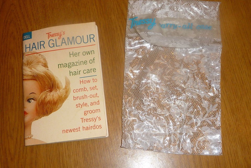   CARRY ALL CASE VINTAGE HAIR CARE GLAMOUR PAK # 1261 MAGAZINE 1964