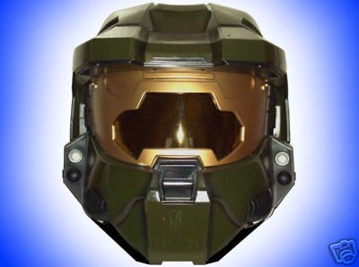 OFFICIAL HALO 3 MASTER CHIEF DELUXE HELMET with Working Lights