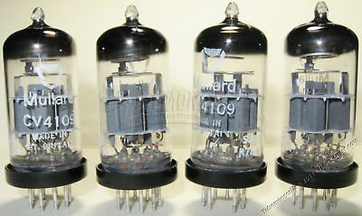 MULLARD CV4109 M. Pairs NOS 1967 MIL E188CC CV4108 7308